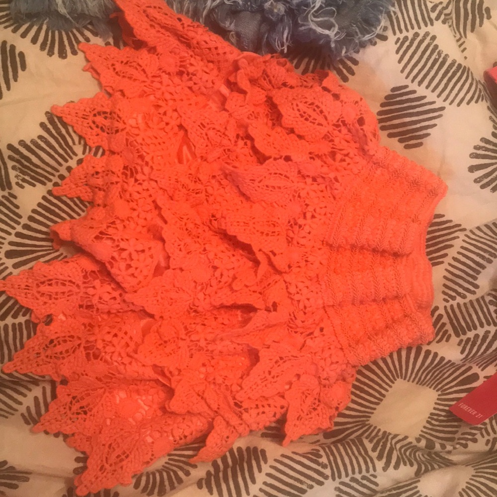 Coral shorts